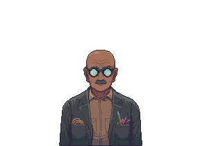 In-game portrait of Dr. Jackson