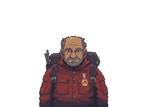 In-game portrait of Georgio