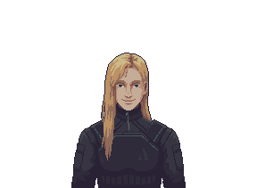 In-game portrait of Lou