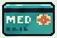 Medical keycard illustration